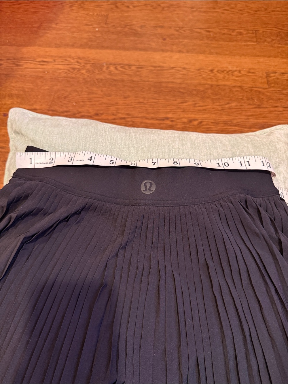 lululemon athletica Black Pleated Midi Skirt